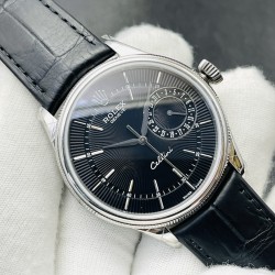 Rolex-Cellini Date 39mm SS/LE Black Stk VRS Asia 3165 Mod