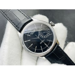 Rolex-Cellini Date 39mm SS/LE Black Stk VRS Asia 3165 Mod