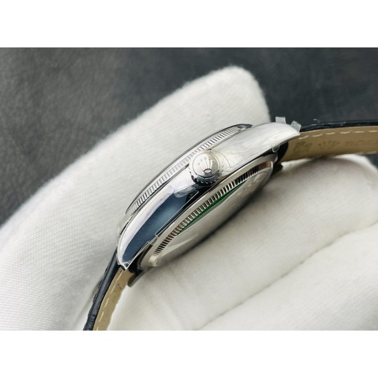 Rolex-Cellini Date 39mm SS/LE Black Stk VRS Asia 3165 Mod