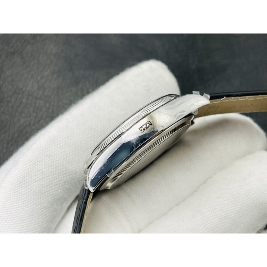 Rolex-Cellini Date 39mm SS/LE Black Stk VRS Asia 3165 Mod