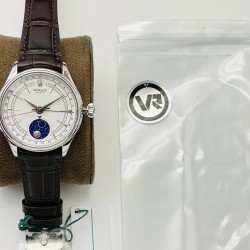 Rolex-Cellini 50535 Moonphase SS/LE Wht VRF Asia 3195 Mod