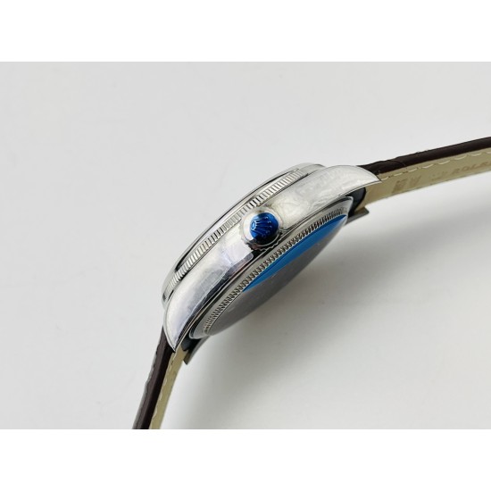 Rolex-Cellini 50535 Moonphase SS/LE Wht VRF Asia 3195 Mod