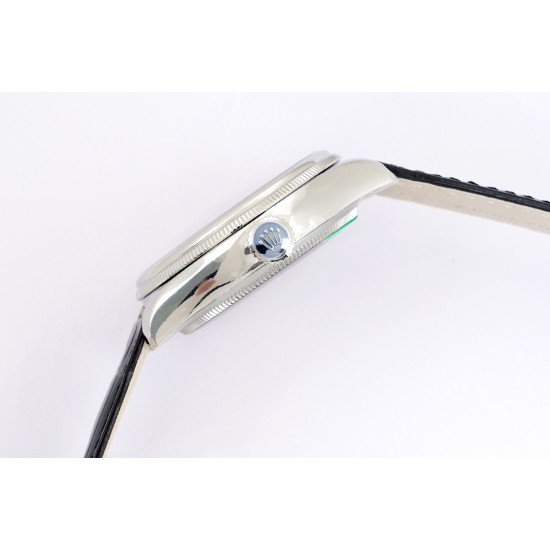 Rolex-Cellini 50535 Moonphase SS/LE Wht EWF Asia 3195 Mod