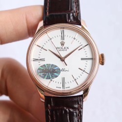Rolex-Cellini Time Ref.50509 RG/LE White Stick MKS Asia 3132