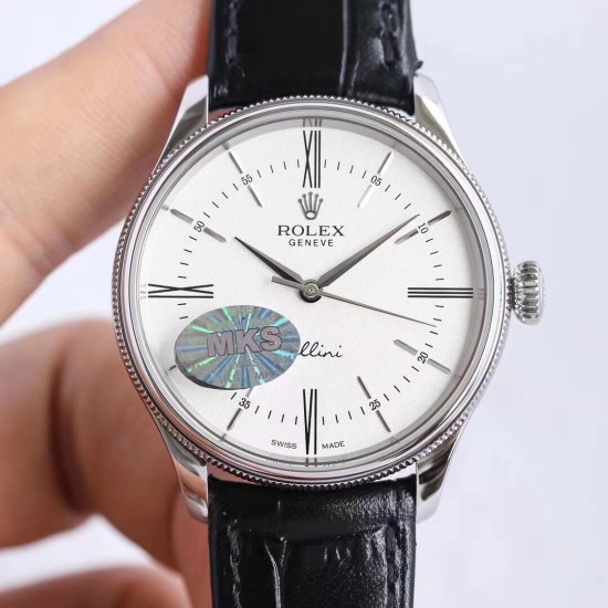 Rolex-Cellini Time Ref.50509 SS/LE White Stick MKS Asia 3132