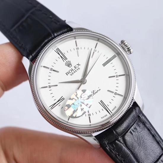 Rolex-Cellini Time Ref.50509 SS/LE White Stick MKS Asia 3132