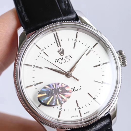 Rolex-Cellini Time Ref.50509 SS/LE White Stick MKS Asia 3132