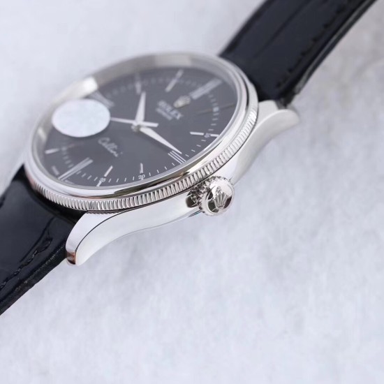 Rolex-Cellini Time 50509 SS/LE Black Stk MKS Asia 3132