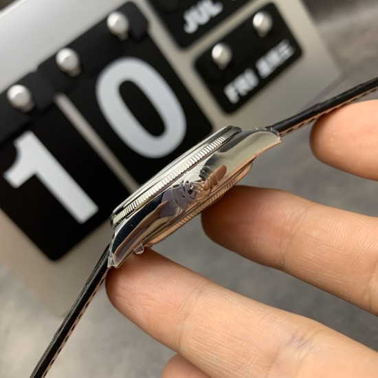 Rolex-Cellini Date 39mm SS/LE White GMF Asia 3165 Mod