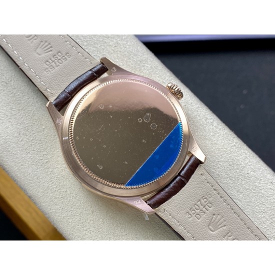 Rolex-Cellini Date 39mm RG/LE White TWF Asia 3165 Mod