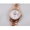 Rolex-DayDate 128235 36mm RG/RG White/Stick EWF V3 VR3255(Gain Weight)