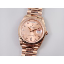 Rolex-DayDate 128235 36mm RG/RG RG/Dia EWF V3 VR3255(Gain Weight)