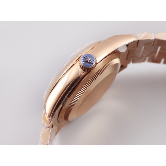 Rolex-DayDate 128235 36mm RG/RG RG/Dia EWF V3 VR3255(Gain Weight)