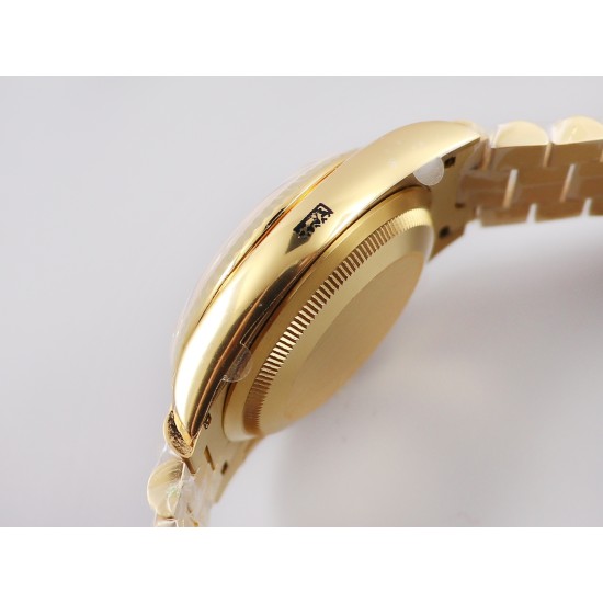 Rolex-DayDate 128238 36mm YG/YG Green/Dia EWF V3 VR3255(Gain Weight)