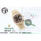 Rolex-DayDate 36mm Dia Pres YG/YG Brown Diam EWF A3255 Mod