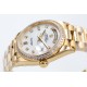Rolex-DayDate 36mm Dia Pres YG/YG Wht MOP Diam EWF A3255 Mo