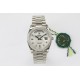 Rolex-DayDate 36mm Dia Pres SS/SS Wht MOP Diam EWF A3255 Mo