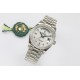 Rolex-DayDate 36mm Dia Pres SS/SS Wht MOP Diam EWF A3255 Mo