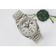 Rolex-DayDate 36mm Dia Pres SS/SS Wht MOP Diam EWF A3255 Mo