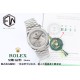 Rolex-DayDate 36mm Dia Pres SS/SS Silv Wht Stk EWF A3255 Mo