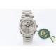 Rolex-DayDate 36mm Dia Pres SS/SS Silv Wht Stk EWF A3255 Mo