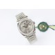 Rolex-DayDate 36mm Dia Pres SS/SS Silv Wht Stk EWF A3255 Mo