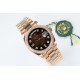 Rolex-DayDate 36mm Dia Pres RG/RG Brown Diam EWF A3255 Mod