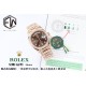Rolex-DayDate 36mm Dia Pres RG/RG G-Brown Diam EWF A3255 Mo