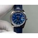 Rolex-DayDate 128239 36mm SS/LE Blue/Stk QF V3 VR3255(Gain Weight)