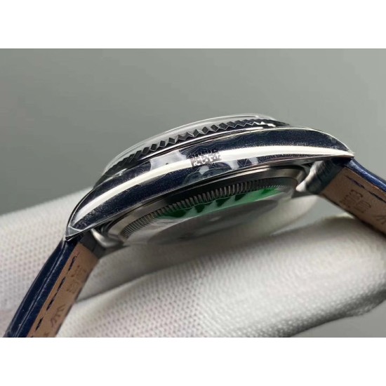 Rolex-DayDate 128239 36mm SS/LE Blue/Stk QF V3 VR3255(Gain Weight)