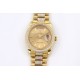 Rolex-DayDate 36mm Dia Pres YG/YG Gold Diam EWF A3255 Mod