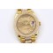 Rolex-DayDate 36mm Dia Pres YG/YG Gold Diam EWF A3255 Mod