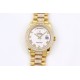 Rolex-DayDate 128238 36mm YG/YG White/Rmn Diam EWF V3 VR3255(Gain Weight)
