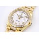 Rolex-DayDate 128238 36mm YG/YG White/Rmn Diam EWF V3 VR3255(Gain Weight)