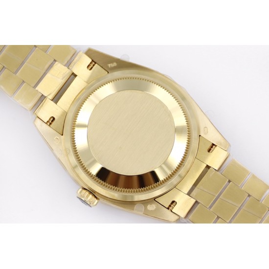 Rolex-DayDate 128238 36mm YG/YG White/Rmn Diam EWF V3 VR3255(Gain Weight)