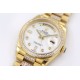 Rolex-DayDate 36mm Dia Pres YG/YG Wht MOP Diam EWF A3255 Mo