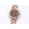 Rolex-DayDate 36mm Dia Pres RG/RG G-Brown Diam EWF A3255 Mo