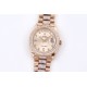 Rolex-DayDate 36mm Dia Pres RG/RG Gold Diam EWF A3255 Mod