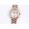 Rolex-DayDate 36mm Dia Pres RG/RG Wht MOP Diam EWF A3255 Mo