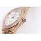 Rolex-DayDate 36mm Dia Pres RG/RG Wht MOP Diam EWF A3255 Mo