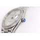 Rolex-DayDate 228206 SS/SS Silv Wht Diam EWF A3235