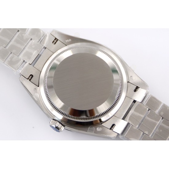 Rolex-DayDate 228206 SS/SS Silv Wht Diam EWF A3235