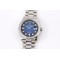 Rolex-DayDate 36mm Dia Pres SS/SS G-Blue Diam EWF A3255 Mod