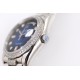Rolex-DayDate 36mm Dia Pres SS/SS G-Blue Diam EWF A3255 Mod