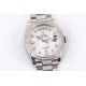 Rolex-DayDate 36mm Dia Pres SS/SS Wht MOP Diam EWF A3255 Mo