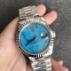 Rolex-DayDate 36mm SS/SS Flt Pres Turquoise Dial RAF A2836