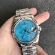 Rolex-DayDate 36mm SS/SS Flt Pres Turquoise Dial RAF A2836