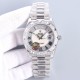 Rolex-DayDate 128239 36mm SS/SS Diamond/Rmn LZ V3 VR3255(Gain Weight)