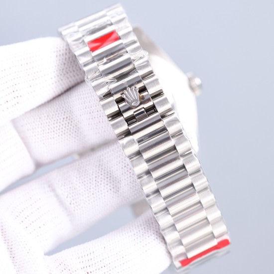 Rolex-DayDate 128239 36mm SS/SS Diamond/Rmn LZ V3 VR3255(Gain Weight)