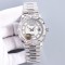 Rolex-DayDate 128239 36mm SS/SS Diamond/White Dial LZ V3 VR3255(Gain Weight)